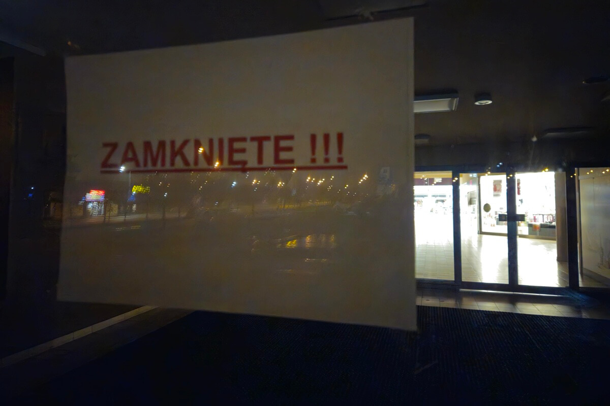Galeria Lubelska i działający w niej Carrefour zamknięte