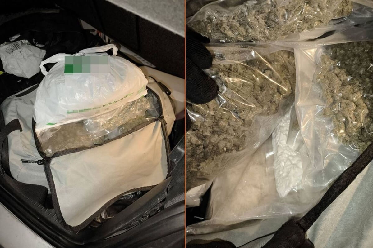 Akcja policji w Lublinie. W Volvo i Golfie znaleziono 7 kilogramów narkotyków – dwóch mężczyzn już siedzi