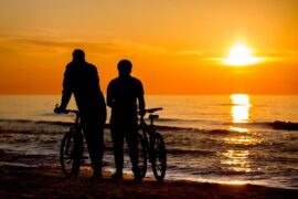 rowerzysci na plazy 07ead031e94b