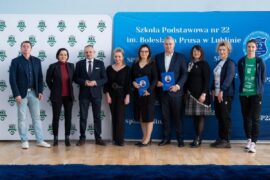 Briefing prasowy MKS Lublin S.A. w Szkole Podstawowej nr 22 w Lublinie c8efad55c9cb