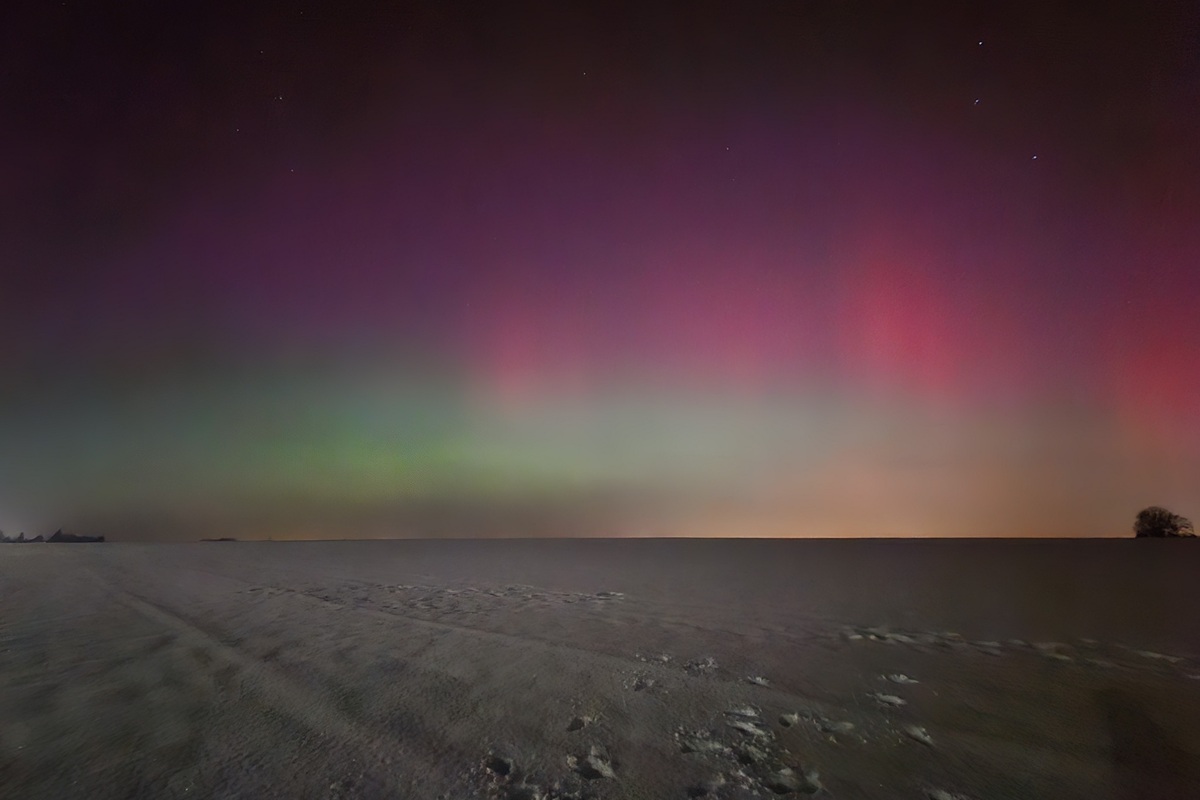 Zorza polarna znów nad Polską. Jest szansa na jej obserwację także w woj. lubelskim