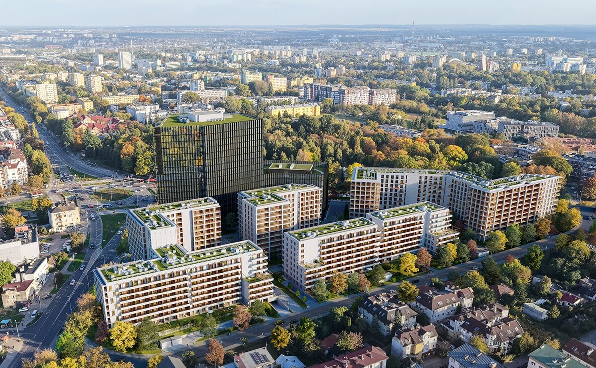 Wizualizacja osiedla Warszawska 2