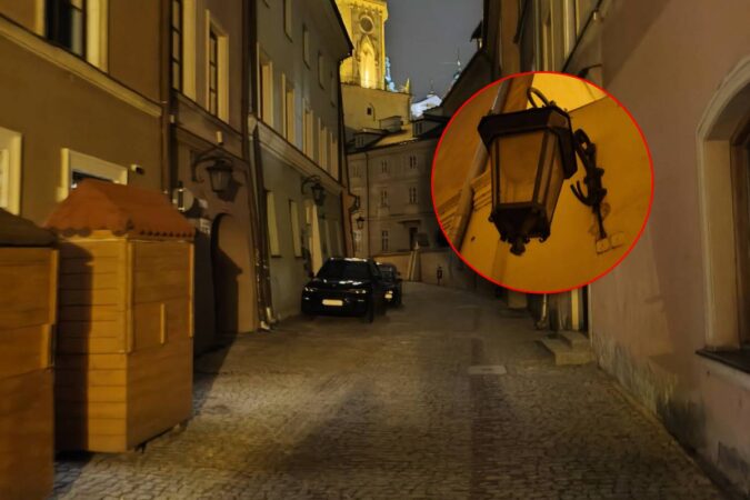 awaria oswietlenia ulicznego na starym miescie 4a7fadd10916