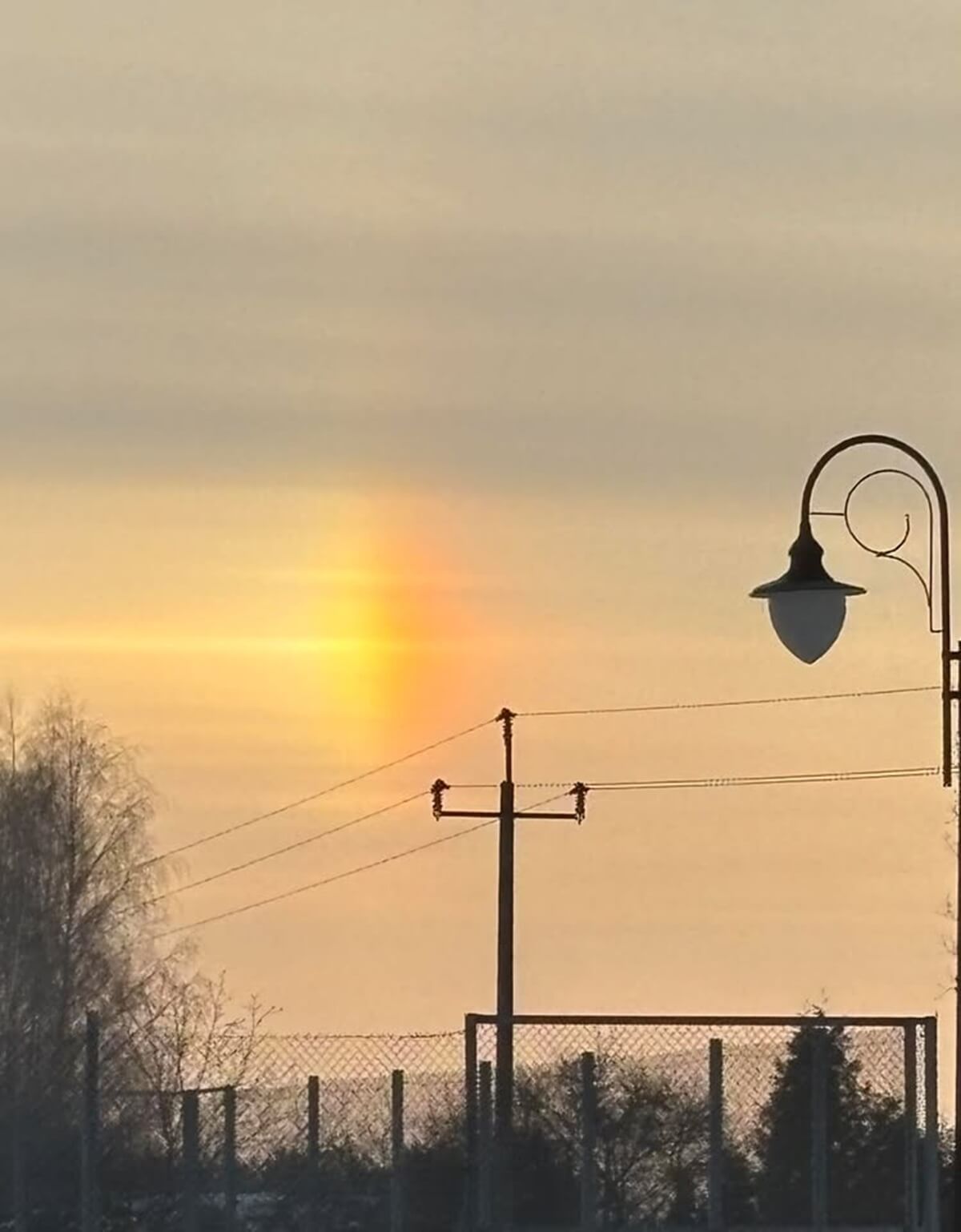 Zjawisko słońca pobocznego zaobserwowane nad Lubelszczyzną