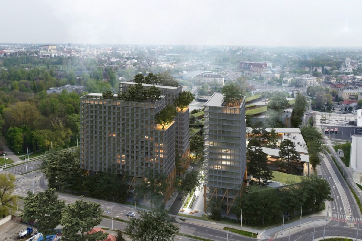 Lublin Centrale - wizalizacja