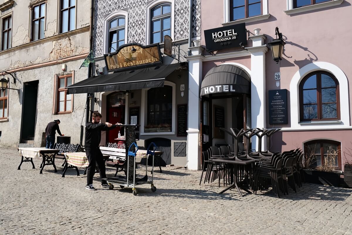 Wiosna pełną parą w Lublinie! Pierwsze ogródki gastronomiczne na Starym Mieście już otwarte