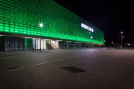 motor lublin arena podswietlona na zielono 03f08ec9e81d