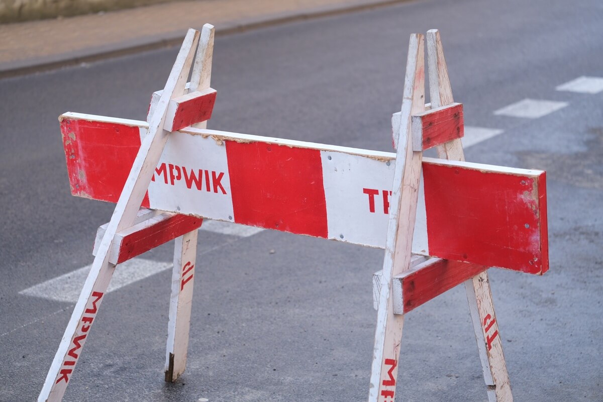 Utrudnienia na al. Kraśnickiej w Lublinie. Prawy pas wyłączony z ruchu przez cztery dni