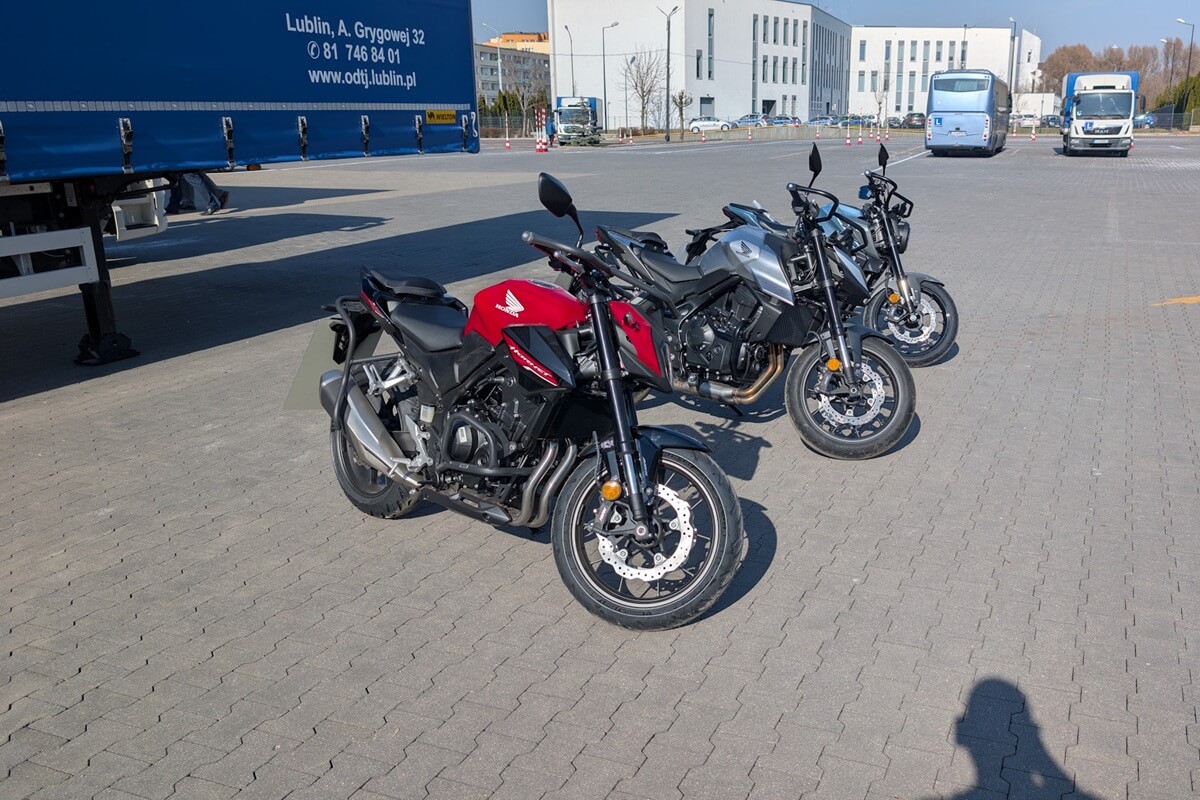 Sezon motocyklowy czas zacząć! WORD Lublin kupił nowe motocykle egzaminacyjne