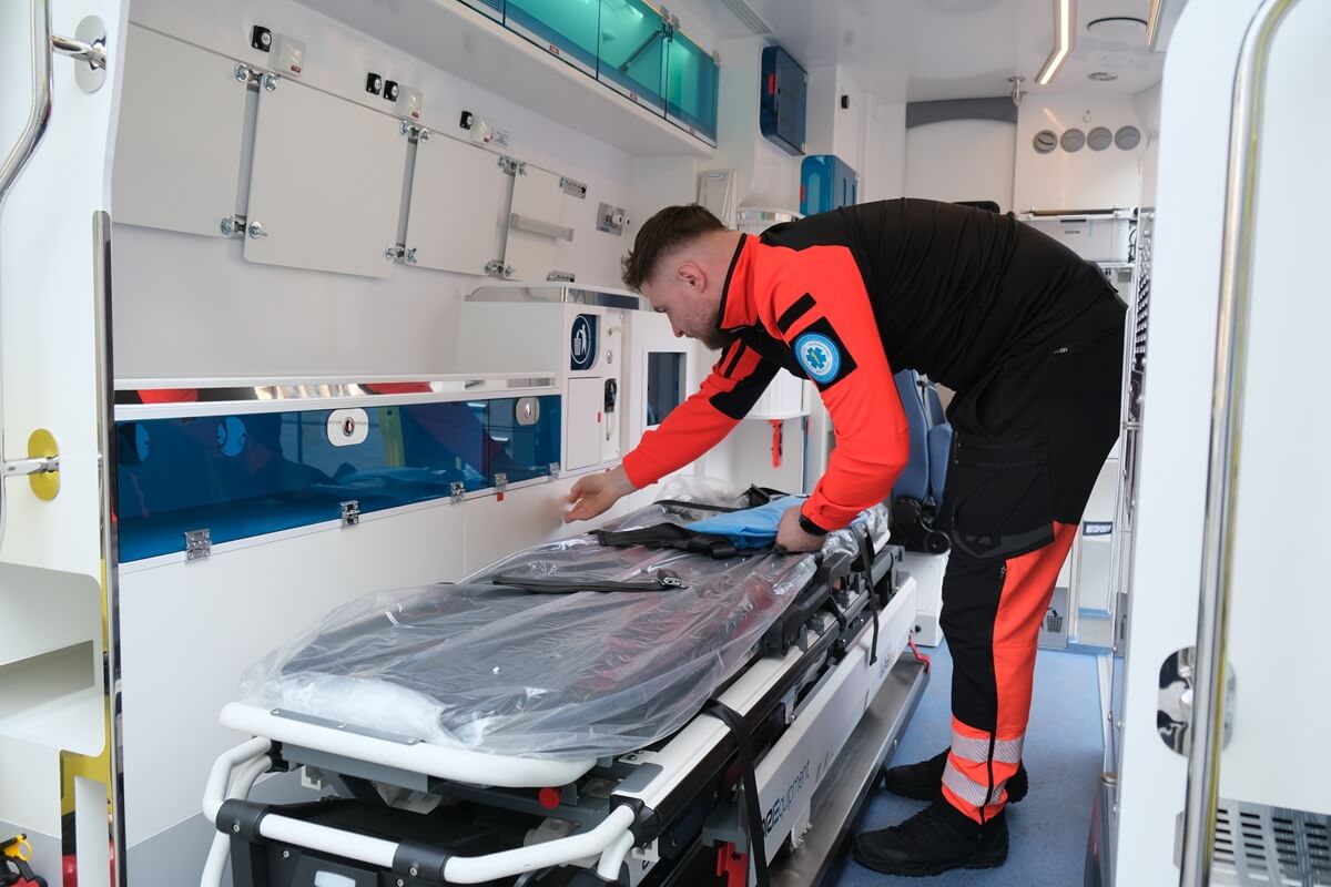Nowy ambulans WPR Lublin