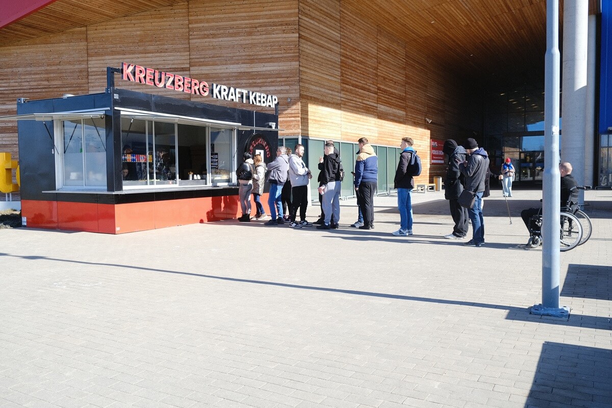 Otwarcie Kreuzberg Kraft Kebap w Lublinie przy Skende / Ikea