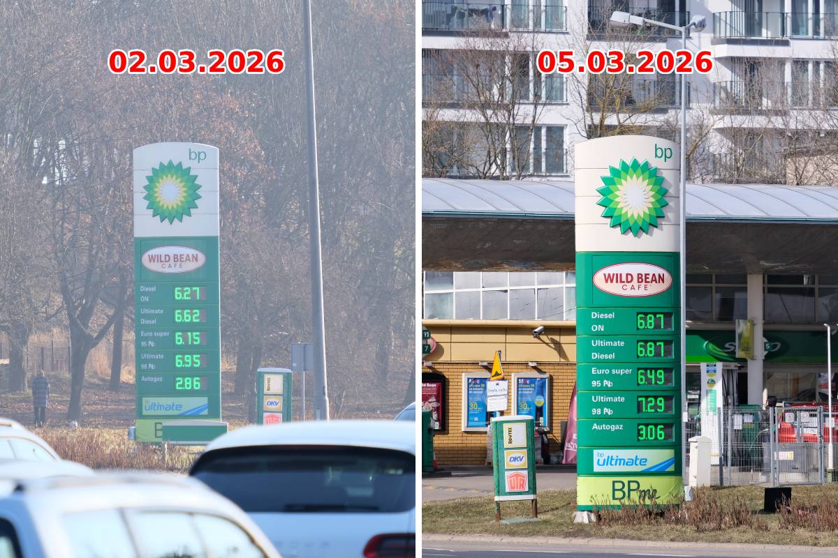 Paliwo w Lublinie drożeje z dnia na dzień. Panika kierowców pogarsza sytuację na stacjach