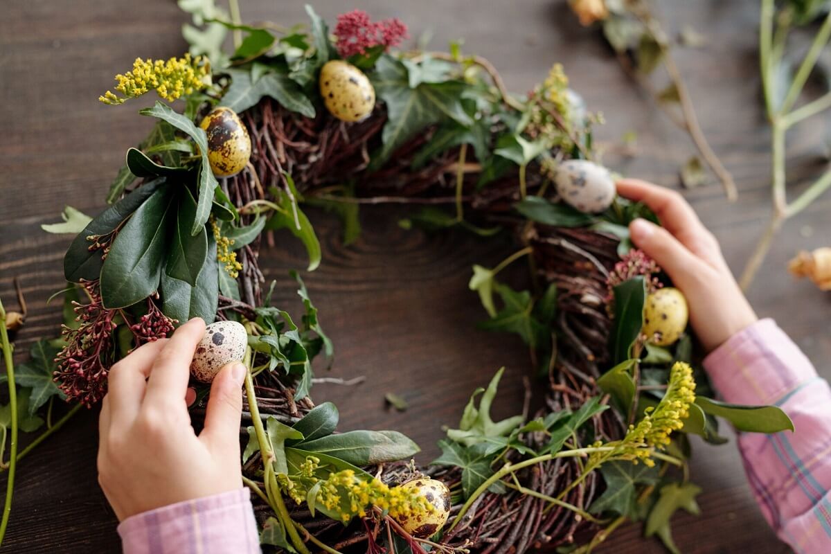 Wianek wielkanocny