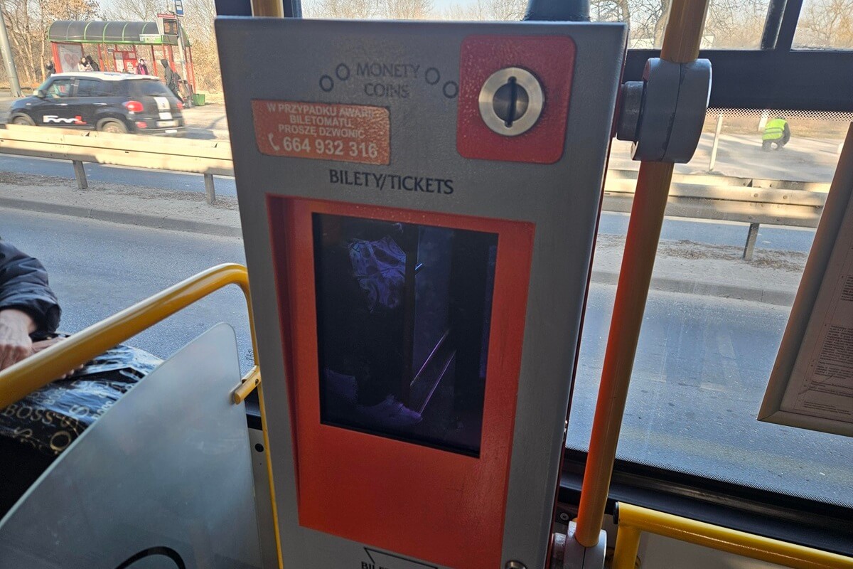 Wyłączony biletomat