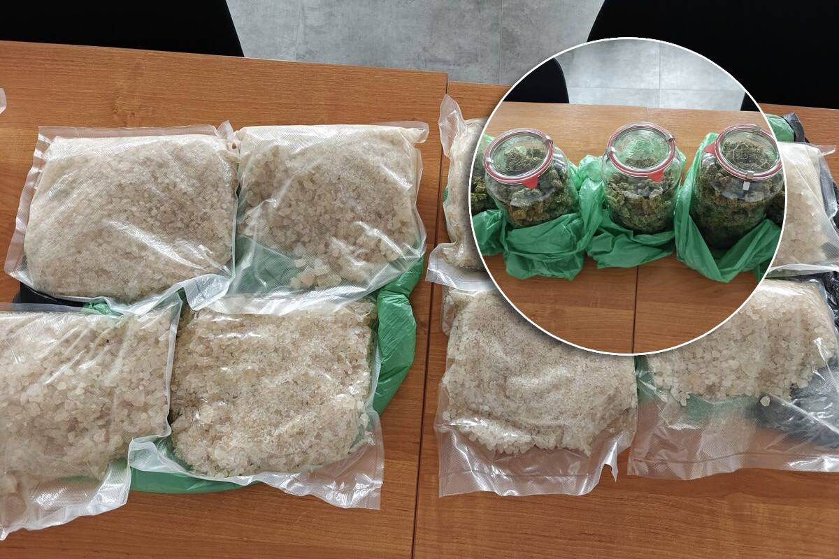 Mefedronowy magazyn w lubelskiej piwnicy. 23-letni „hurtownik” zatrzymany