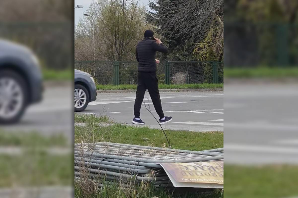 Podejrzany mężczyzna pod Biedronką w Lublinie. „Szarpał za klamki samochodów”