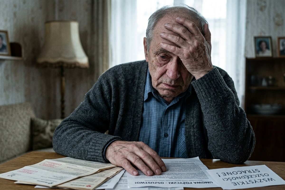 90-latek z Lublina stracił oszczędności życia. Uwierzyli w historię o napadzie