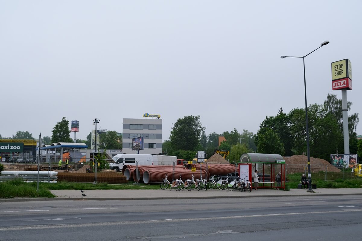 Budowa restauracji McDonalds przy ul. Turystycznej w Lublinie