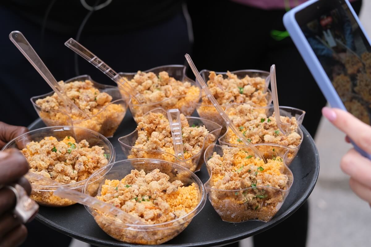 Cuscus z owocami morza