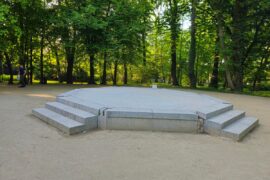 fundament po altance w ogrodzie saskim 0f288aafae3f