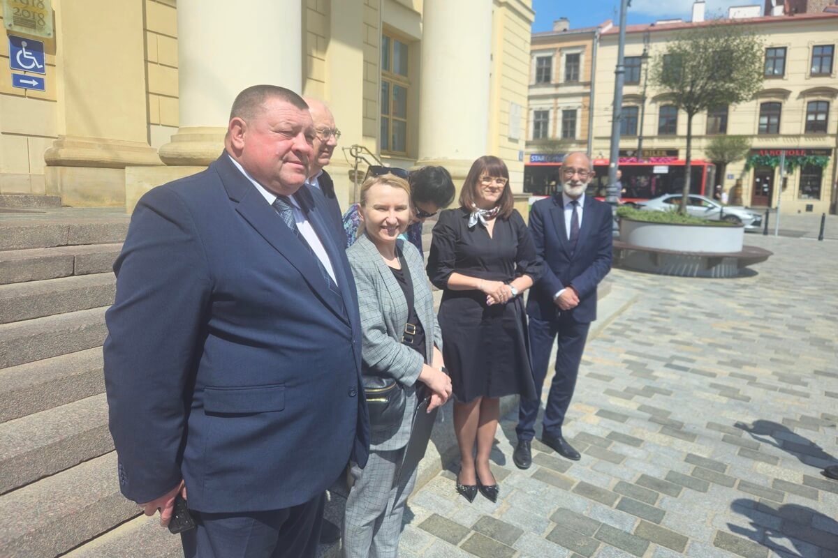 Konferencja prasowa radnych ws. nocnej prohibicji w Lublinie