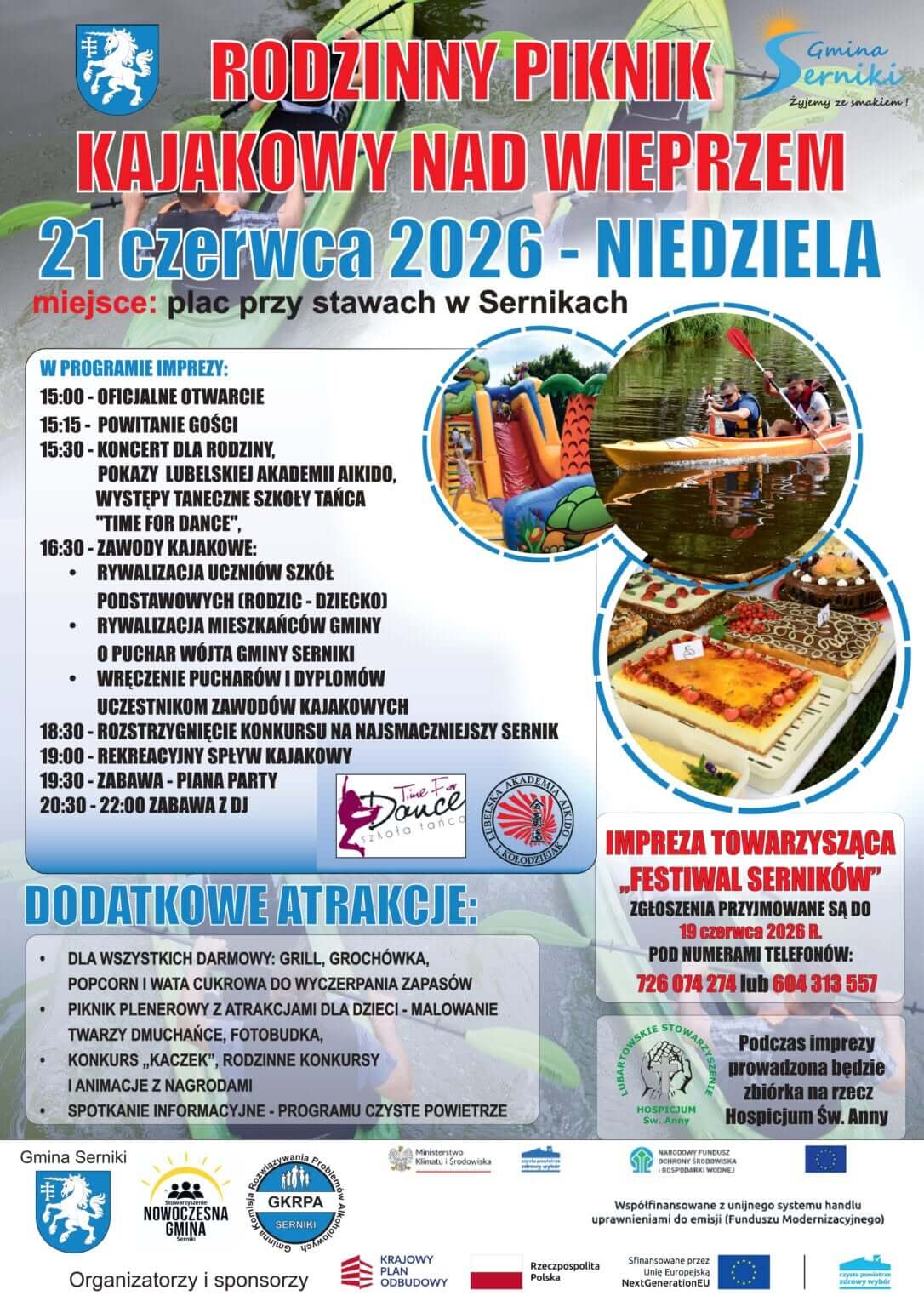 Imprezy w Lublinie i regionie w weekend 20-21 czerwca. Boys, Piękni i Młodzi, BRO, Łobuzy, Hyży 4 Rodzinny Piknik Kajakowy nad Wieprzem
