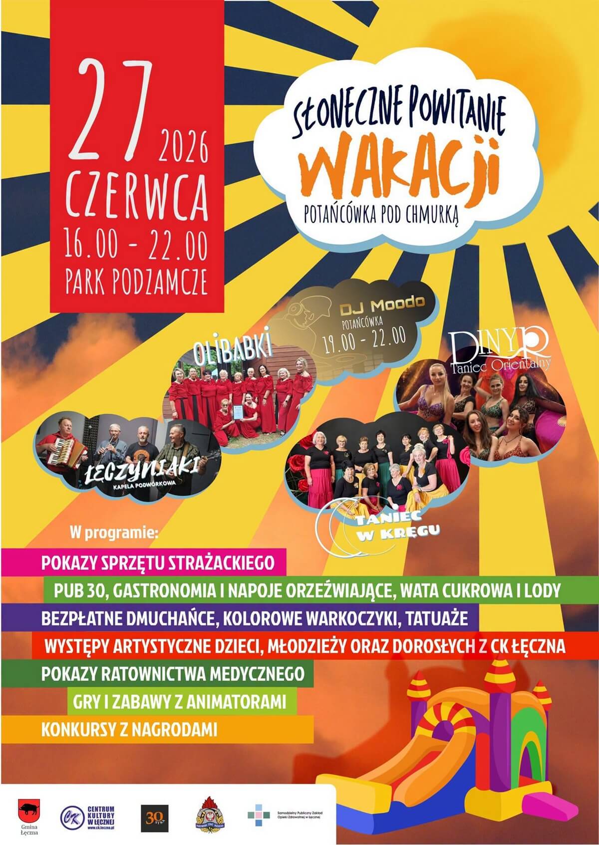 Słoneczne Powitanie Wakacji w Łęcznej