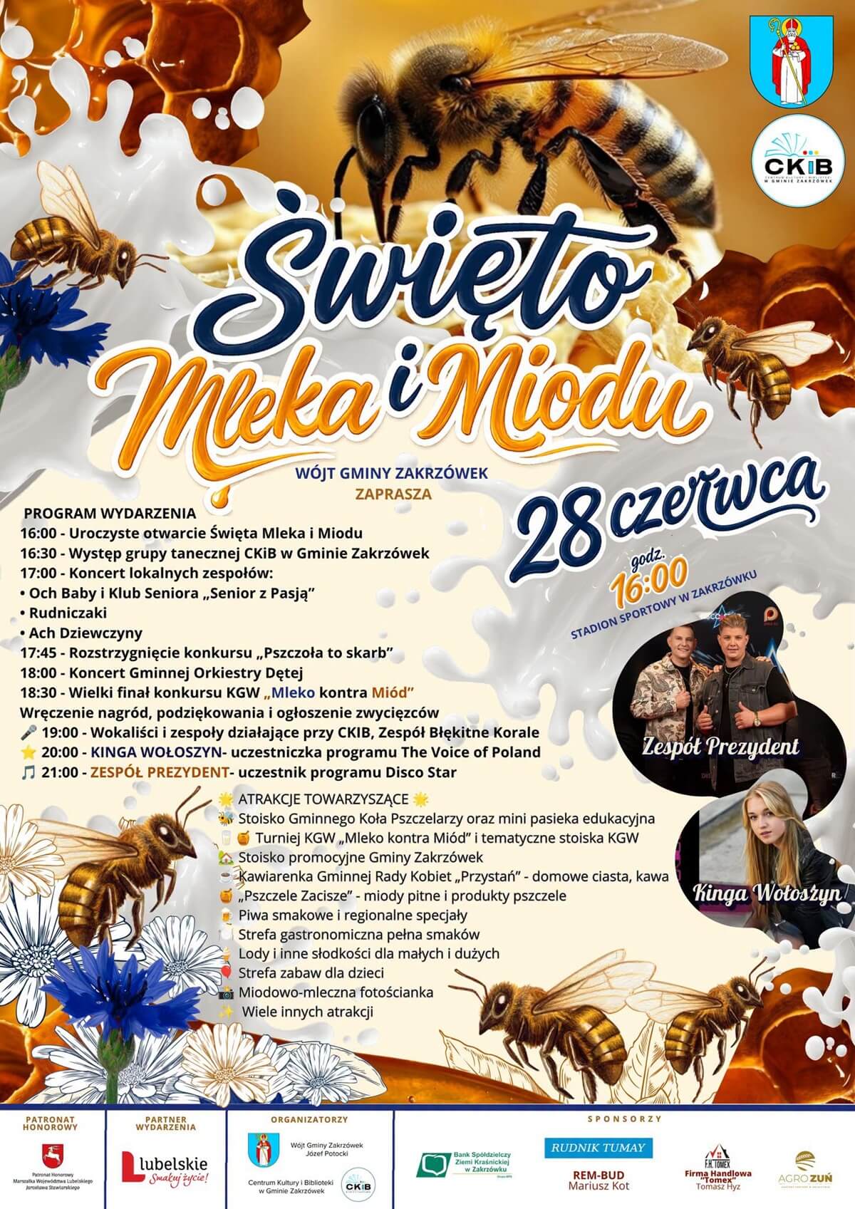 Święto Mleka i Miodu w Zakrzówku