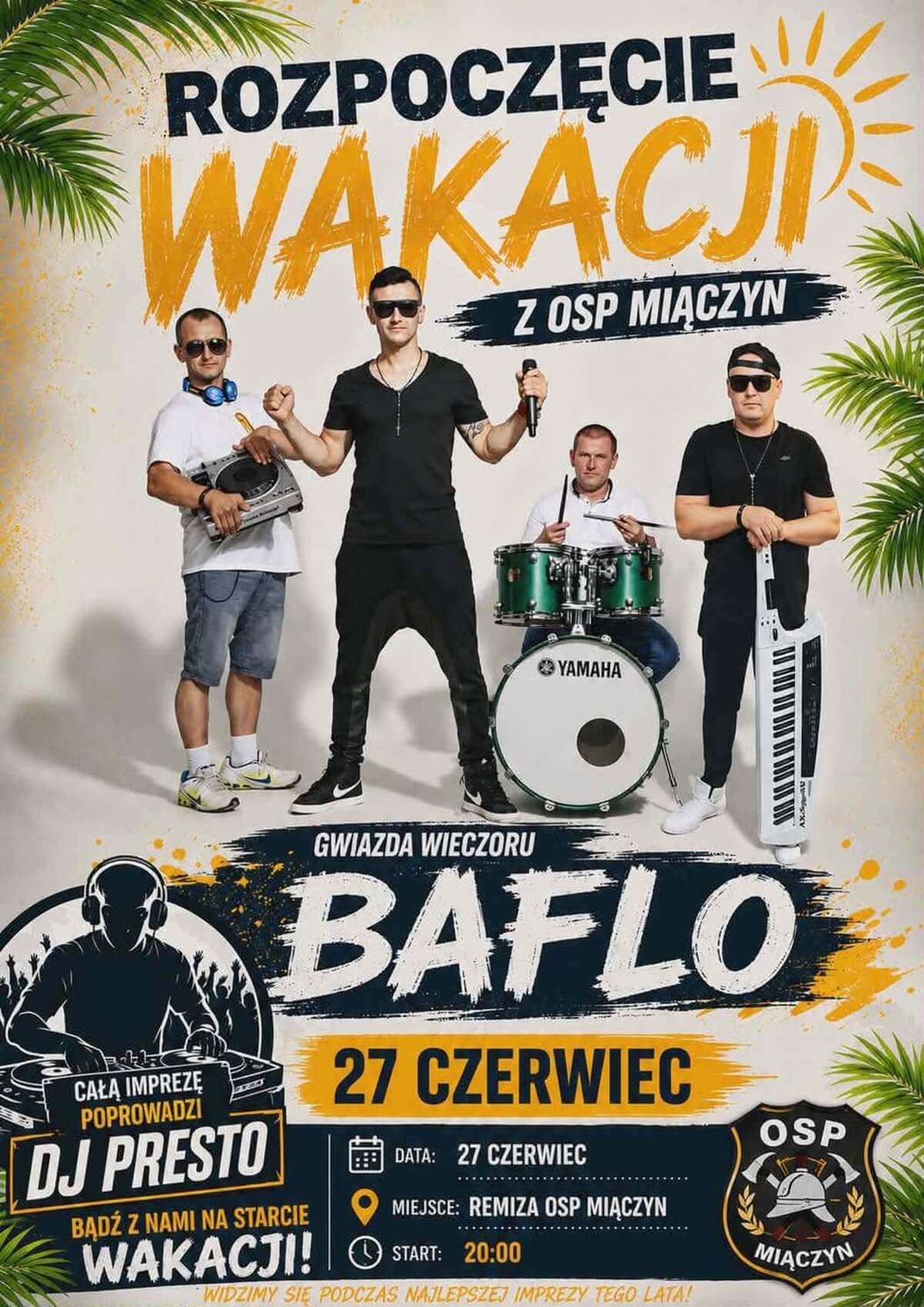Rozpoczęcie Wakacji z OSP Miączyn