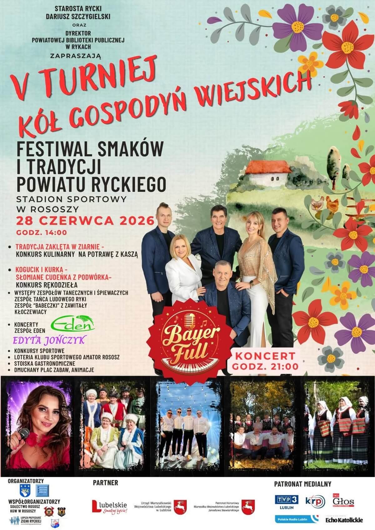 V Turniej Kół Gospodyń Wiejskich, Festiwal Smaków i Tradycji Powiatu Ryckiego w Rososzy