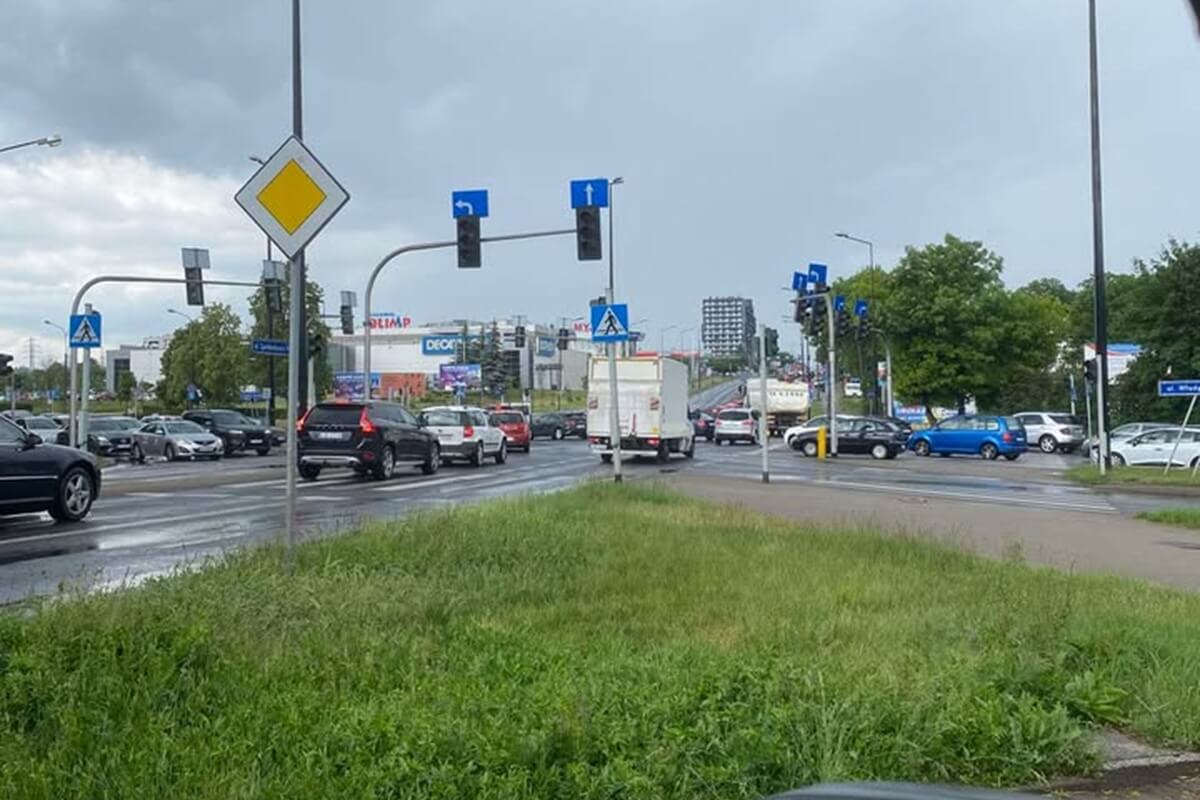 Uwaga kierowcy! Nie działa sygnalizacja na ruchliwym skrzyżowaniu w Lublinie