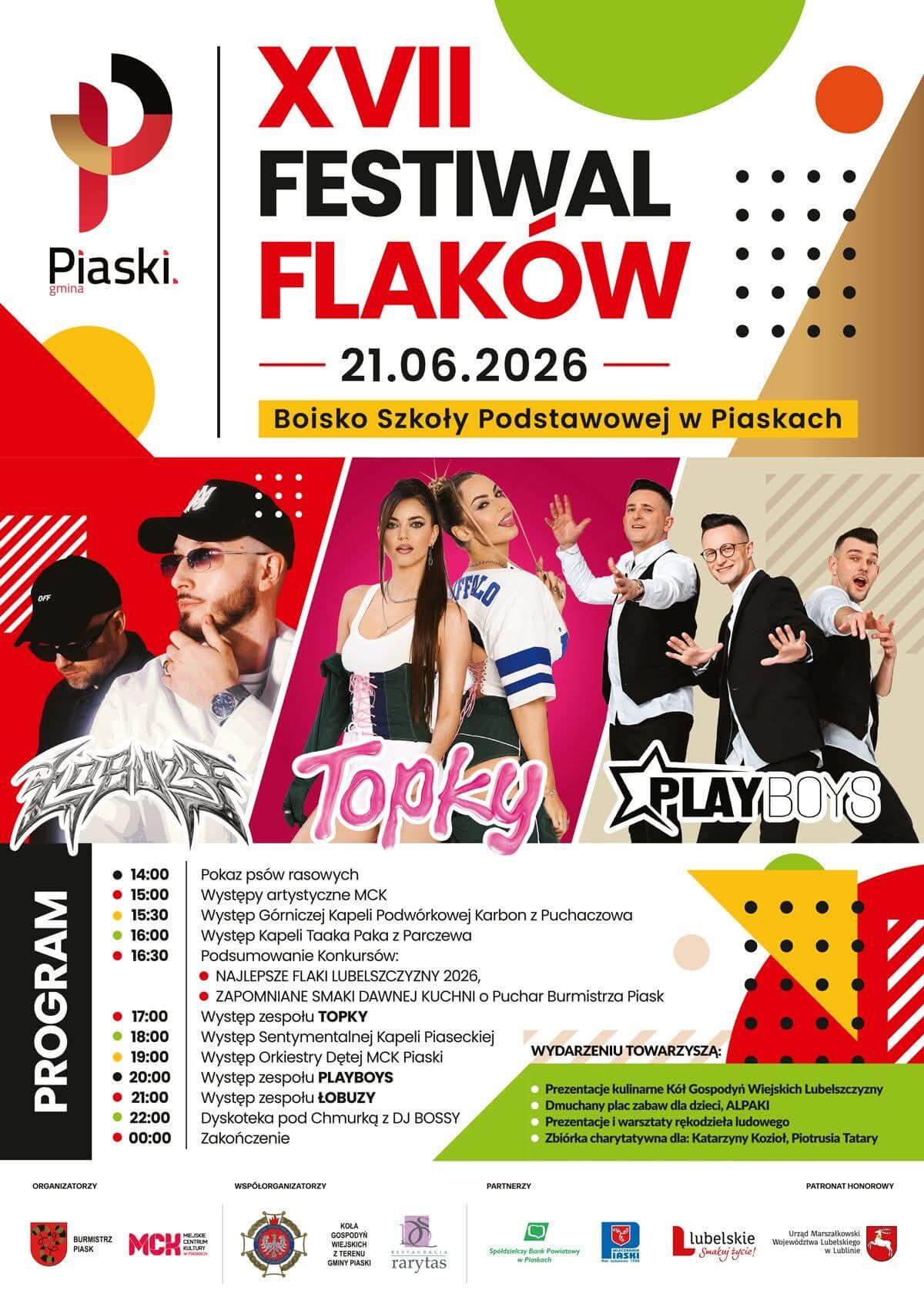 Festiwal Flaków w Piaskach 2026