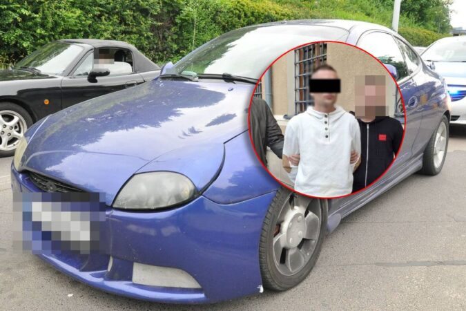 pijany porzucil auto na srodku skrzyzowania i ukradl paliwo 88b7f8260564