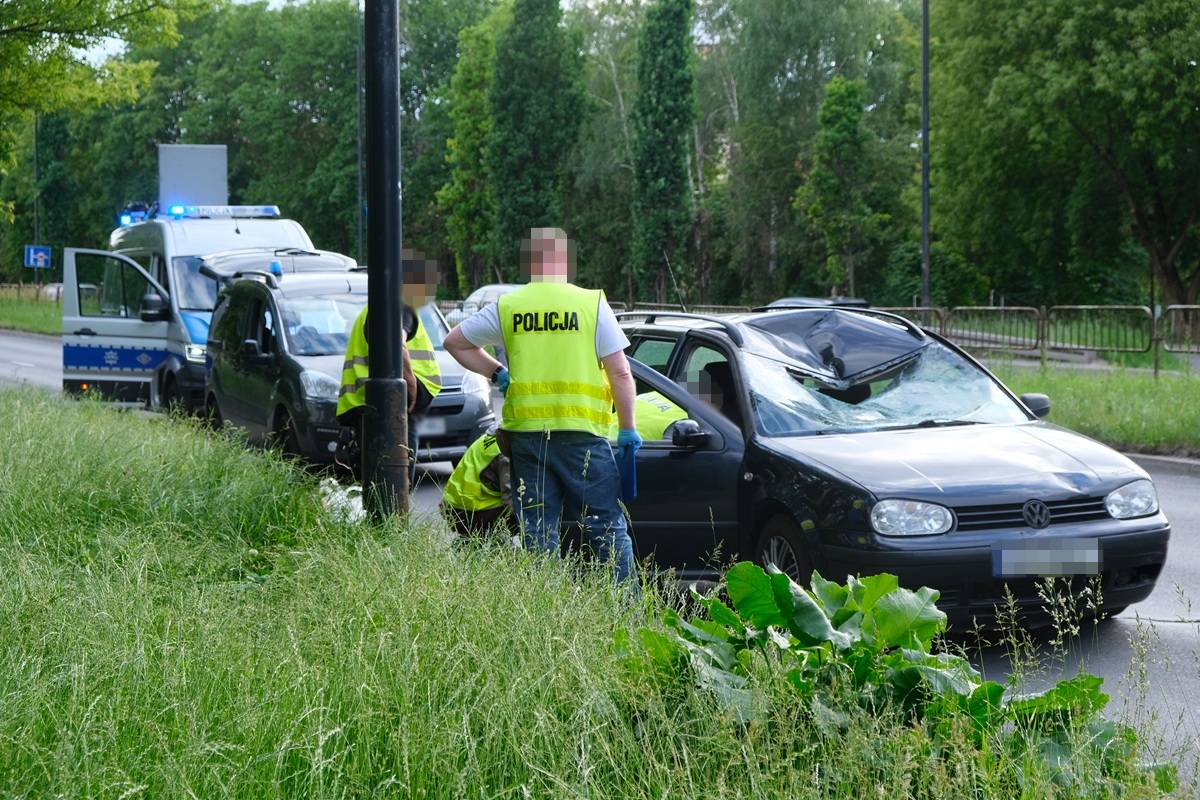 Śmiertelne potrącenie pieszego na al. Sikorskiego w Lublinie