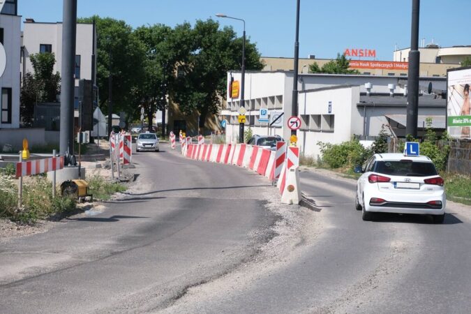 remontowany odcinek zamojskiej 266d43ae7963