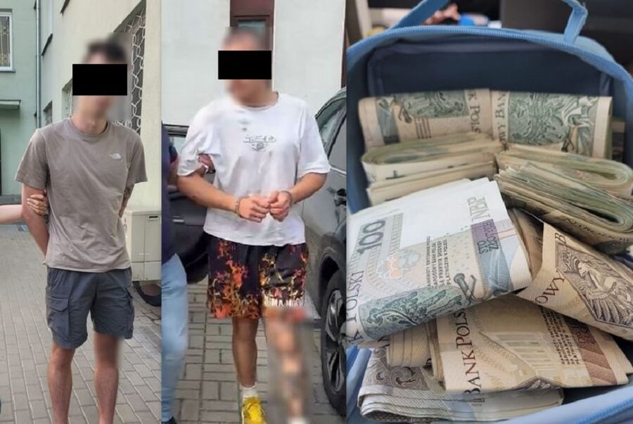 Obywatele Ukrainy udawali jej syna i wyłudzili od seniorki 80 tys. zł 2 Zatrzymani podejrzani o wyłudzenie pieniędzy