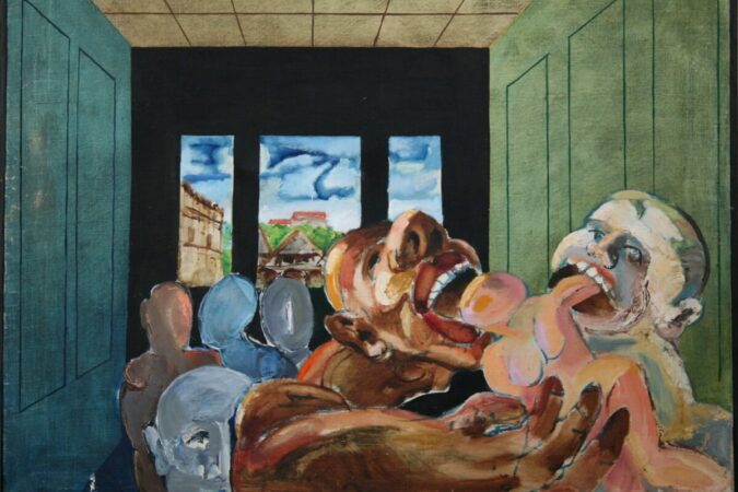 Stanislaw Lazorek olej plotno praca z kolekcji Galerii Labirynt 68316c27cdb5
