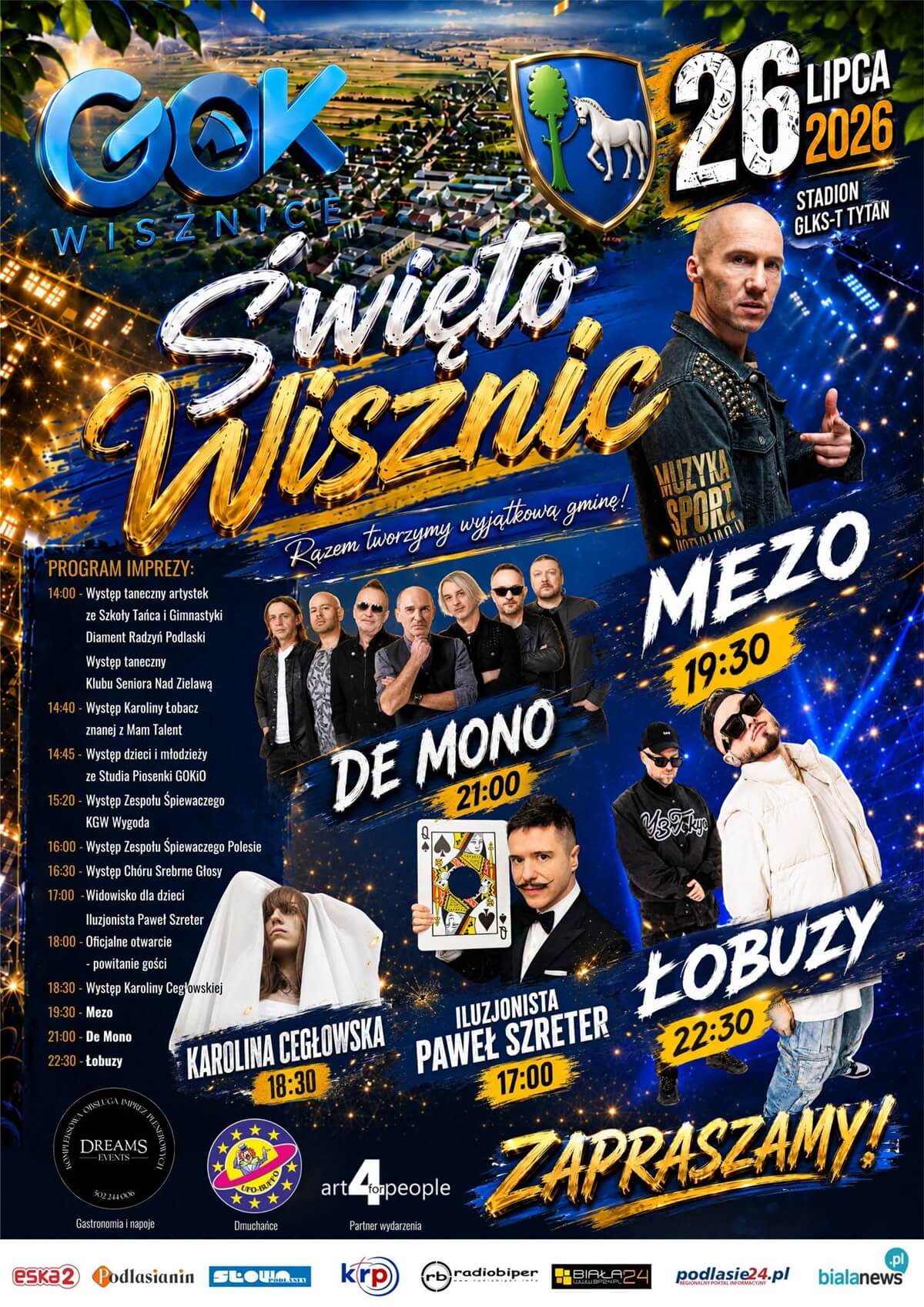 Co robić w weekend 25-26 lipca w województwie lubelskim? Wydarzenia, koncerty i imprezy w regionie 3 Święto Wisznic 2026