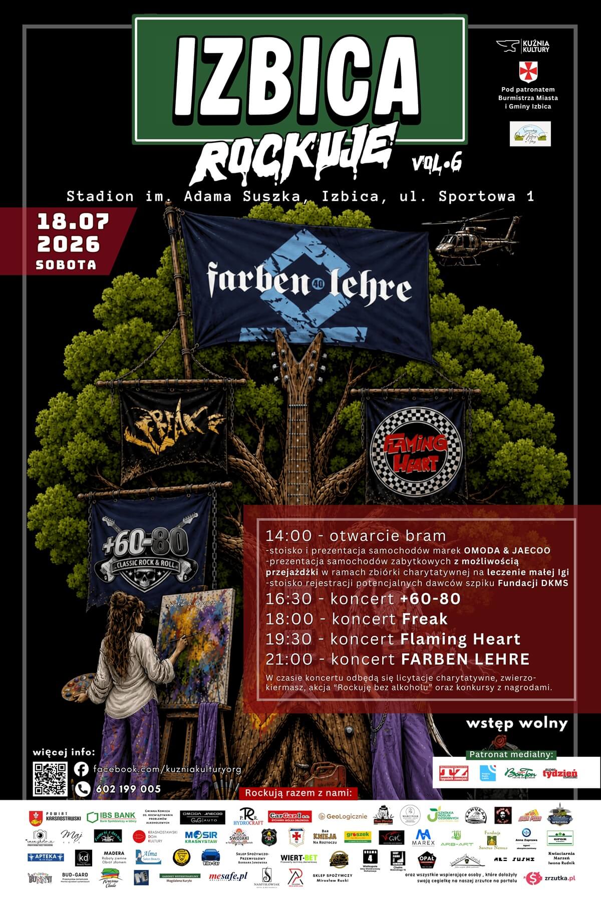 Co robić w weekend 18-19 lipca w województwie lubelskim? Festiwale, koncerty i imprezy w regionie 2 Izbica Rockuje 2026