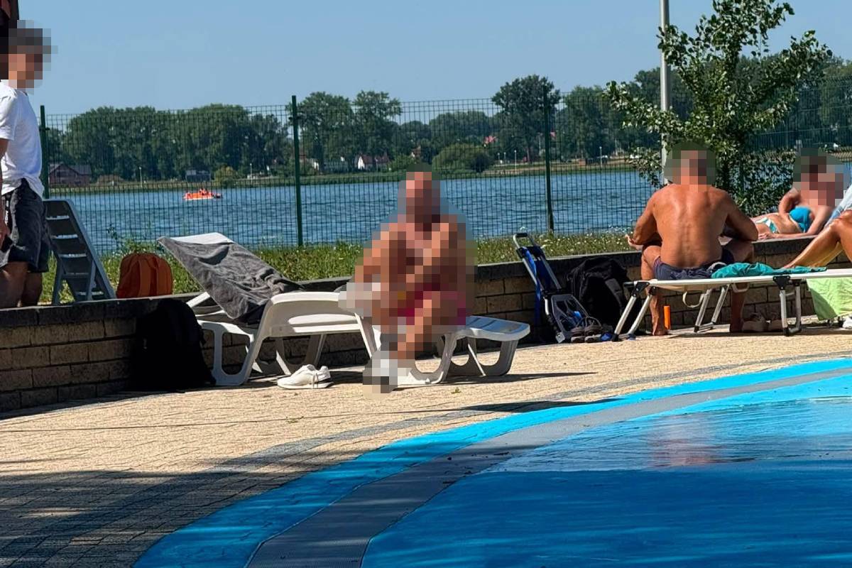 Nieobyczajne zachowanie przy brodziku dla dzieci na Słonecznym Wrotkowie. Mężczyzna wyproszony z basenów