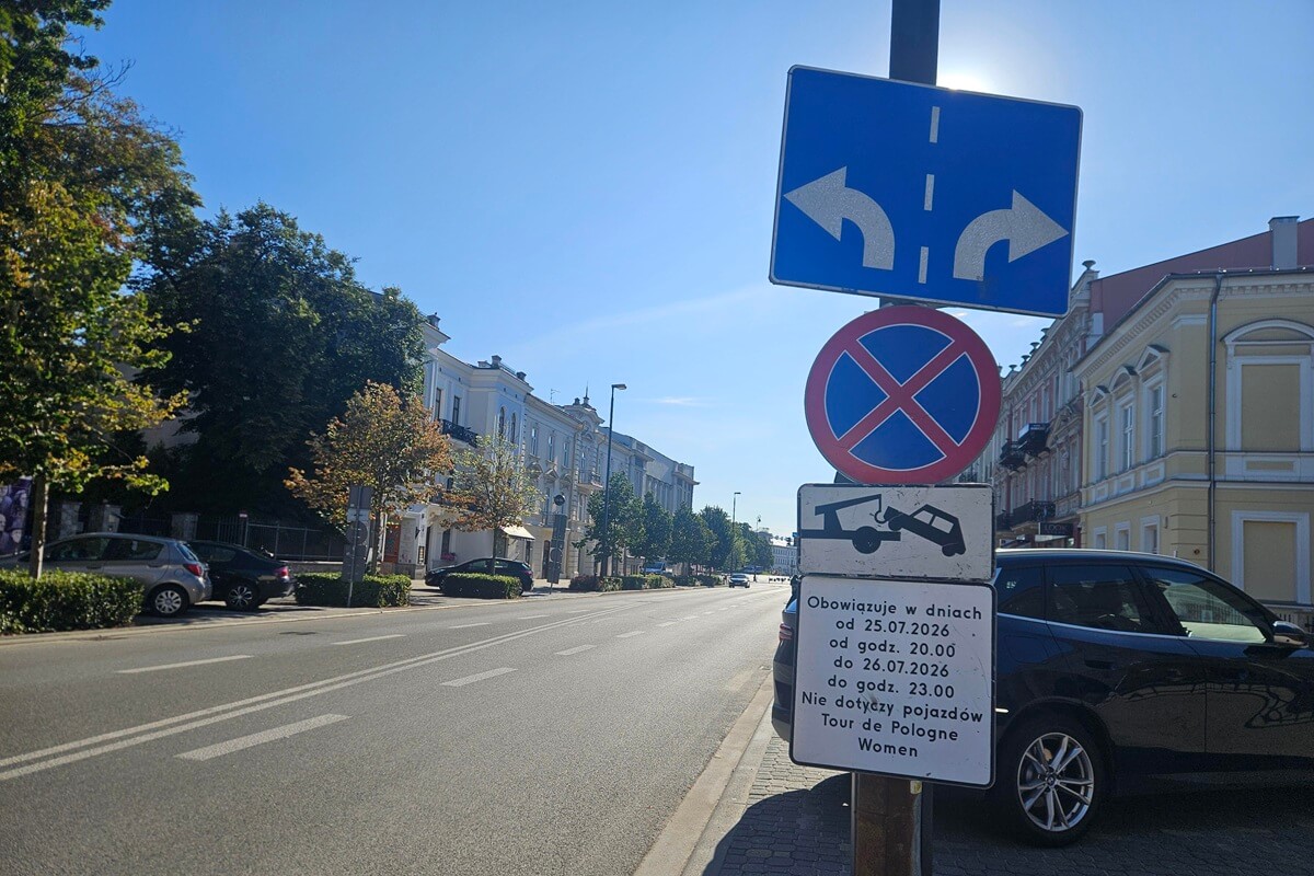Finał Tour de Pologne Women sparaliżuje w niedzielę centrum Lublina. Zamknięte ulice, objazdy MPK i odholowane auta