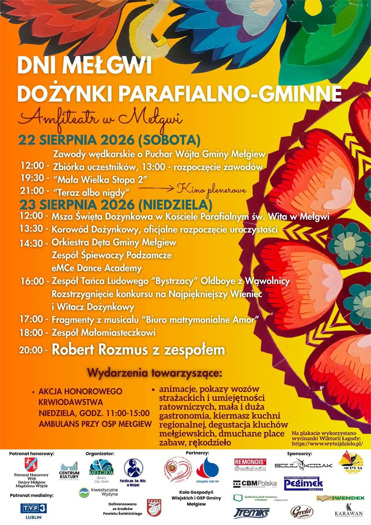 Dożynki Mełgiew 2026