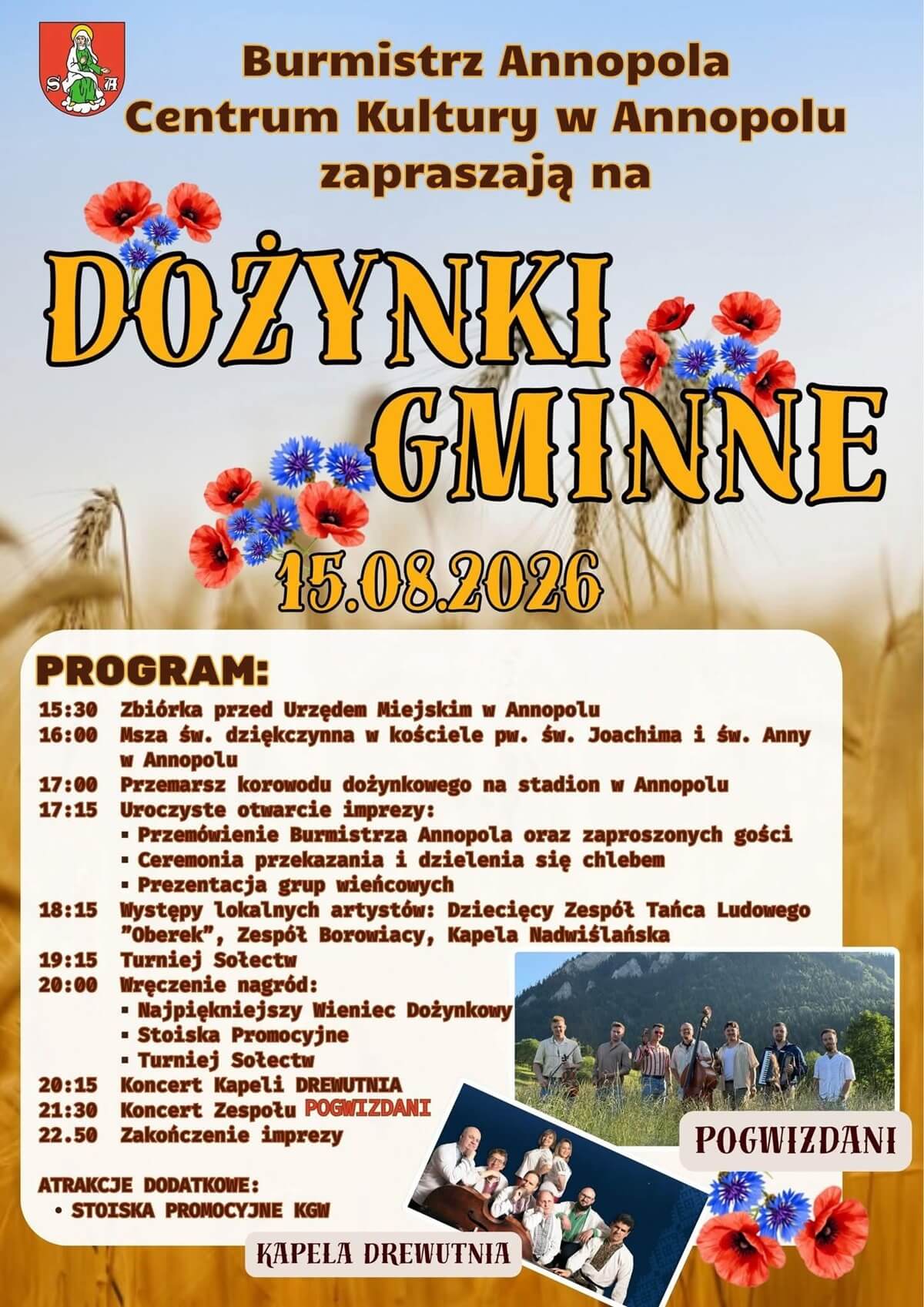 Dożynki w Annopolu 2026
