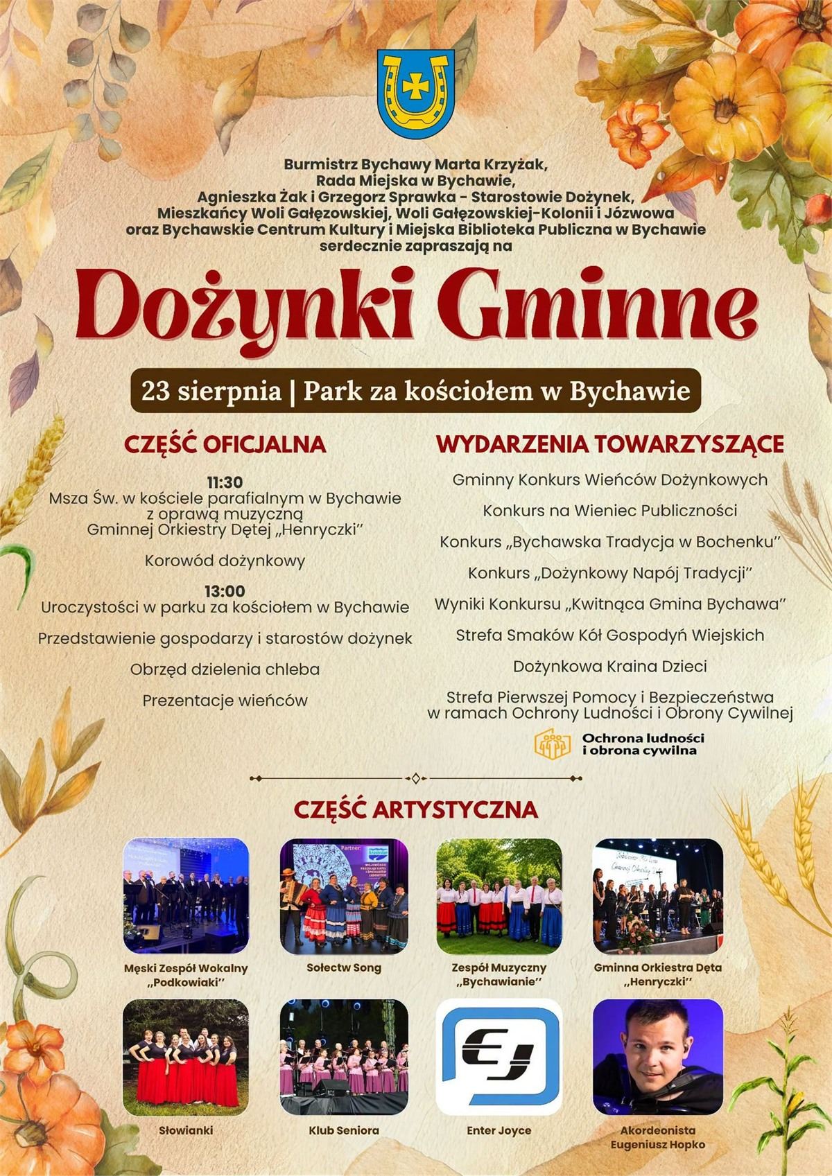 Dożynki Bychawa 2026