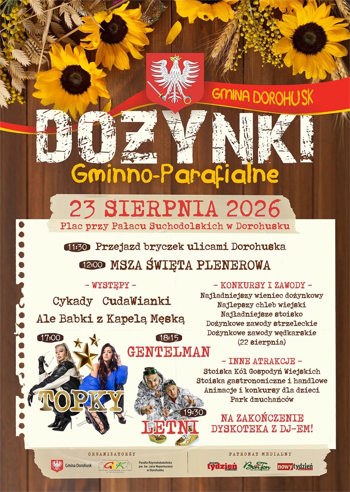 Dożynki Dorohusk 2026