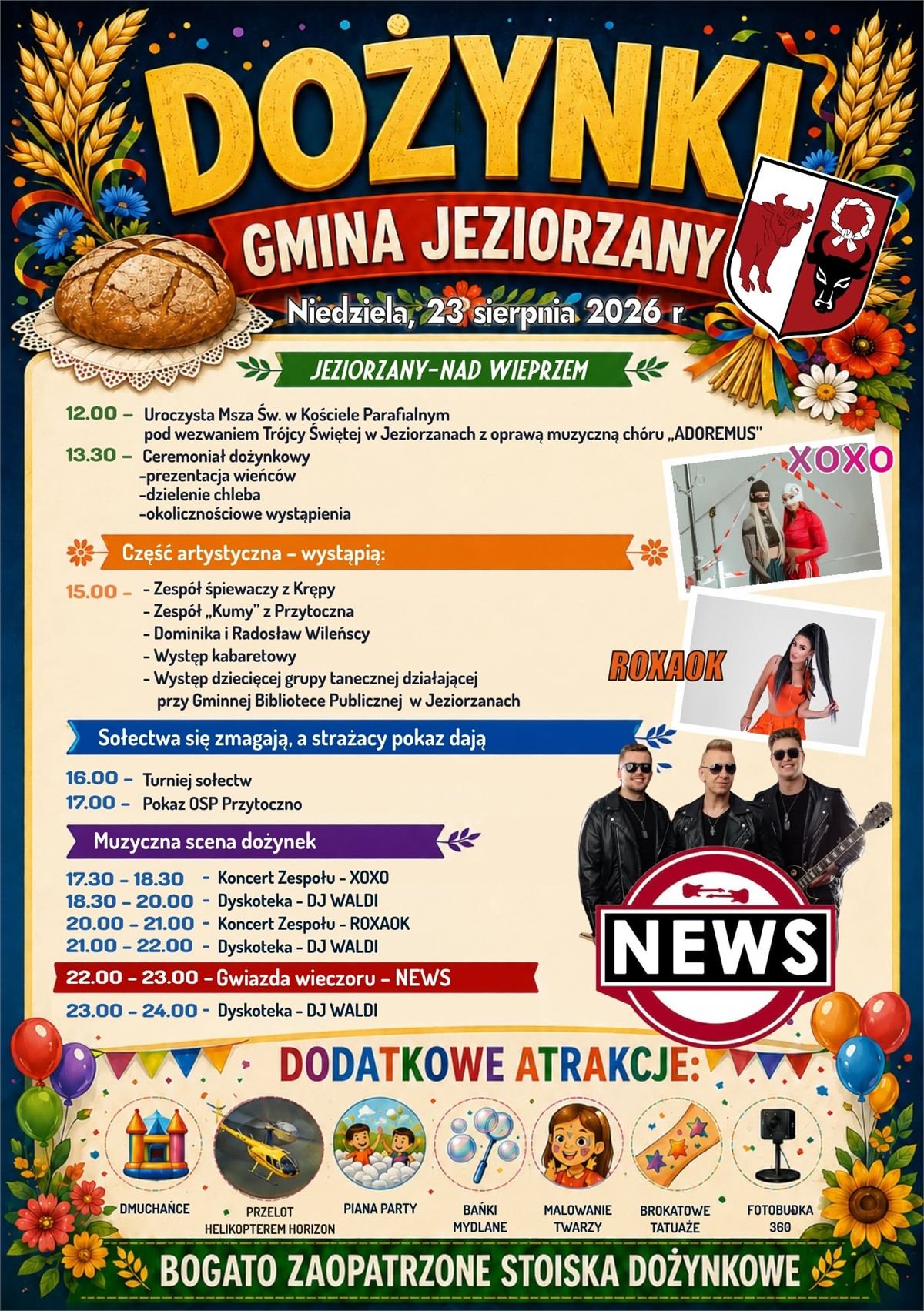 Dożynki Jeziorzany 2026