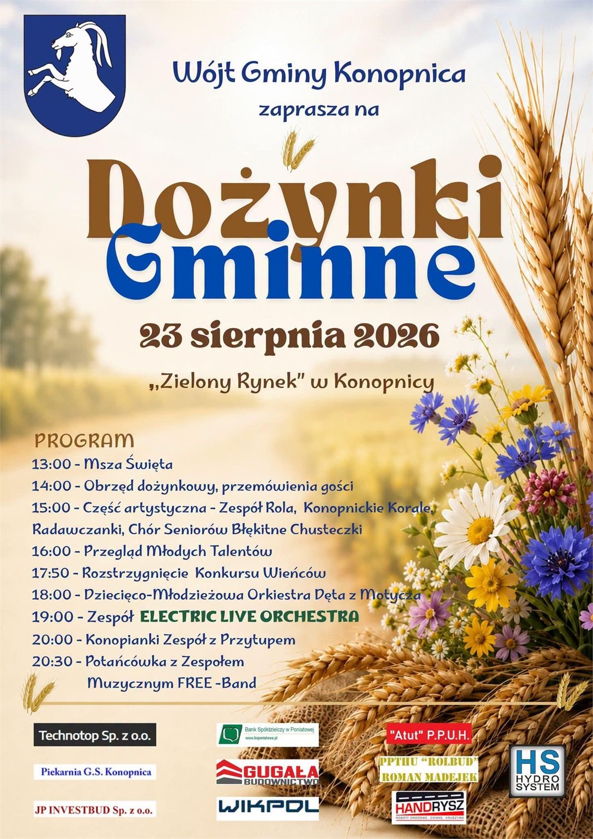 Dożynki Konopnica 2026