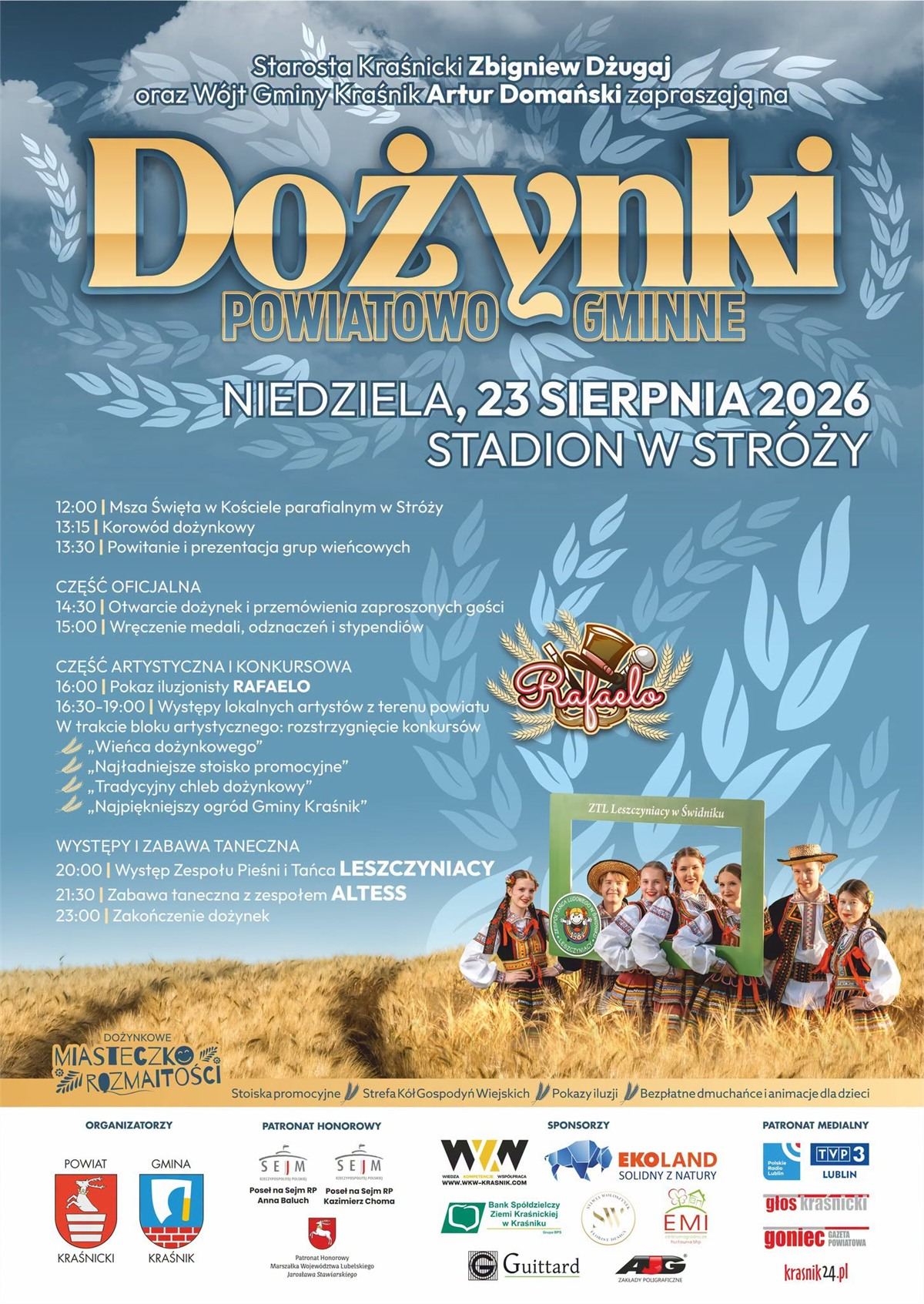 Dożynki Stróża 2026