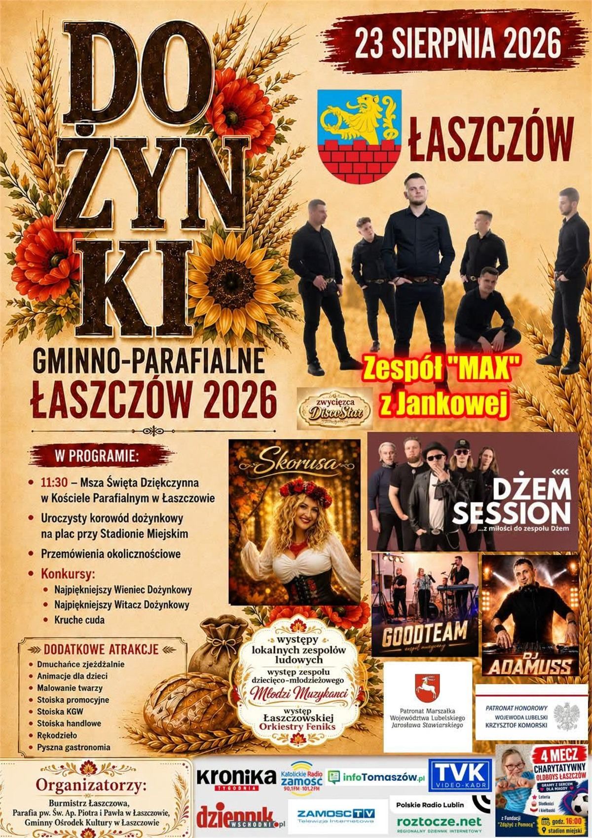 Dożynki Łaszczów 2026