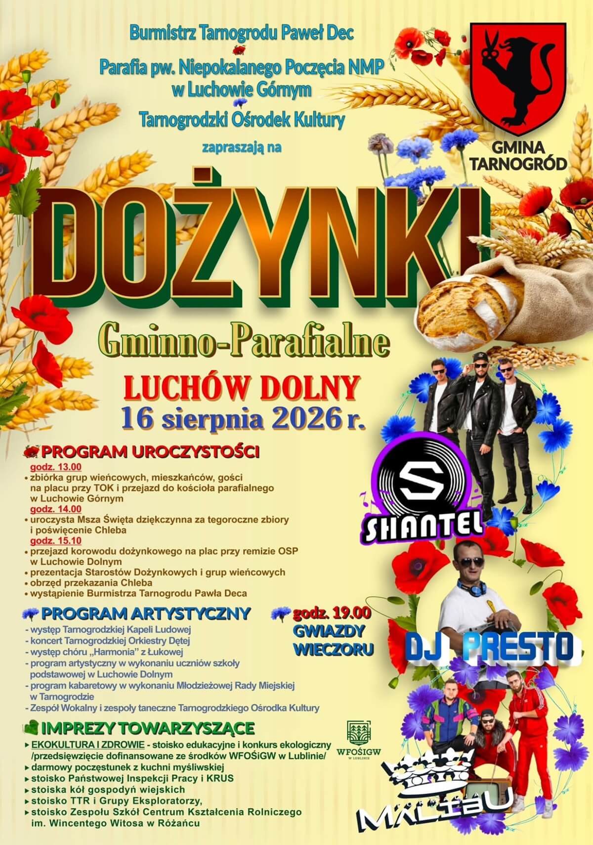 Dożynki w Luchowie Dolnym 2026